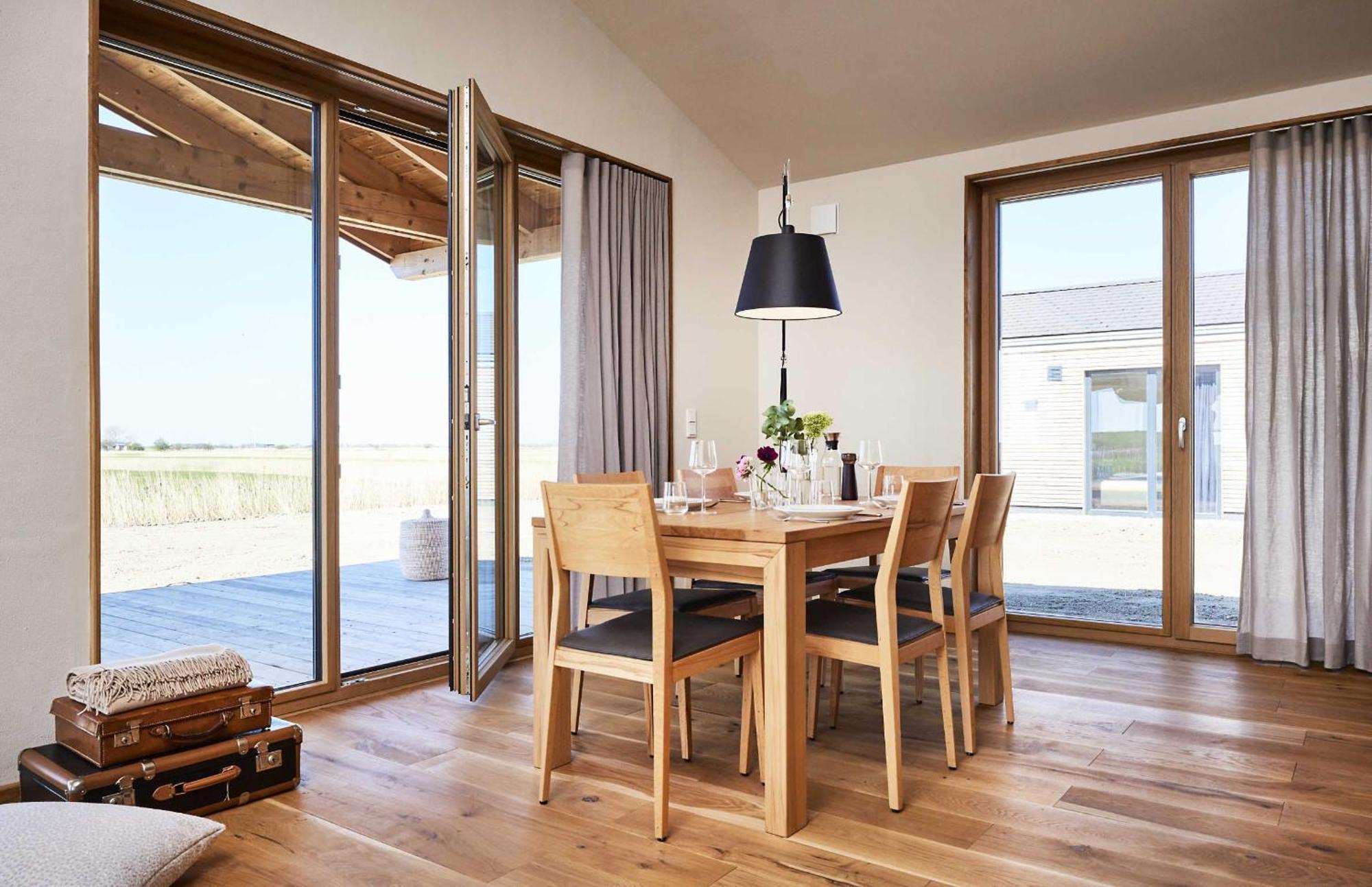 Gud Jard Lodge Nr 09 - Wohngesundes Design-Ferienhaus Pellworm Exterior foto